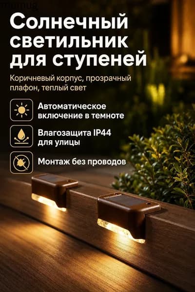Уличный светильник, количество ламп:1шт