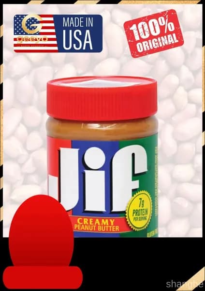 Jif Creamy Мягкое арахисовое масло 454 г