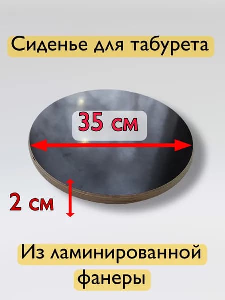 Запчасти для стула, 35х35х2 см