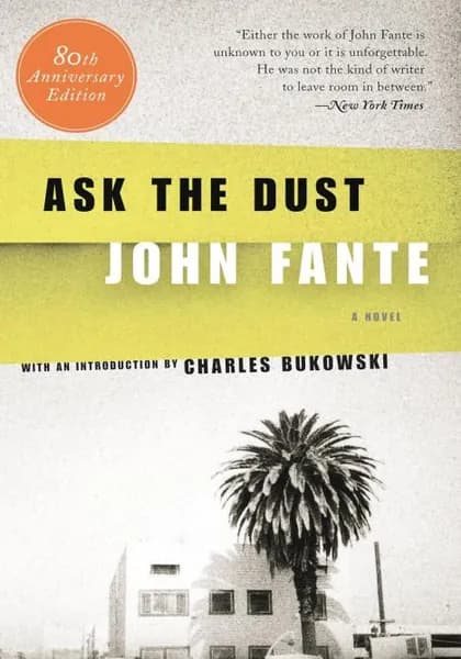 Ask the Dust by John Fante Classic Literary Fiction English Book