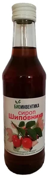 Сироп шиповника 250 мл флакон/биоинвентика/