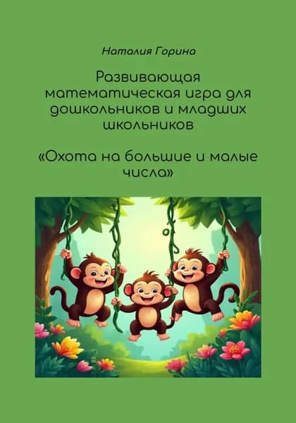 Развивающая математическая игра для дошкольников и младших школьников "Охота на большие и малые числа" | Наталия Горина | Электронная книга