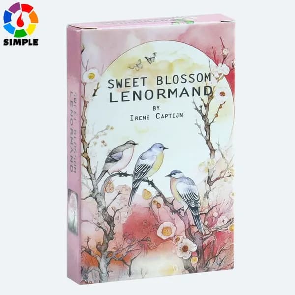Sweet Blossom Lenormand Lenormand Card Divination Карты Таро Карточная игра Настольная игра