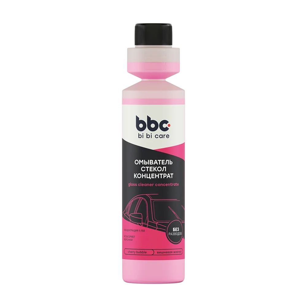 LAVR BiBiCare Омыватель стекол Вишня концентрат 1:150 (250ml) Ln4055