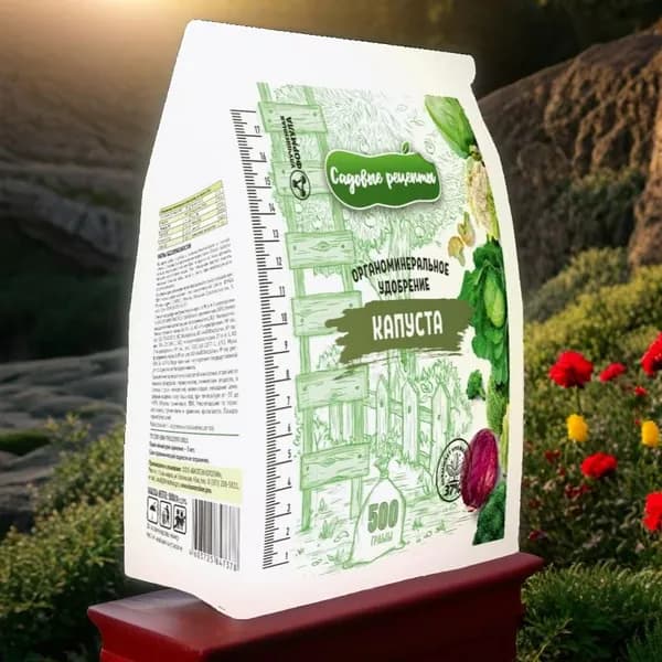 Капуста 500гр. / 1шт Садовые рецепты.