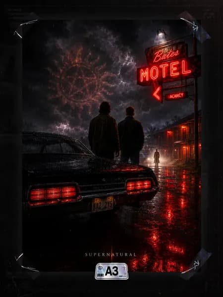 Постер Сверхъестественное Supernatural