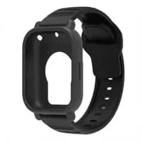 Силиконовый ремешок + защитный чехол, подходит для Redmi Watch 5 Active, рисунок в виде рисовых зерен, откидной, спортивный ремешок