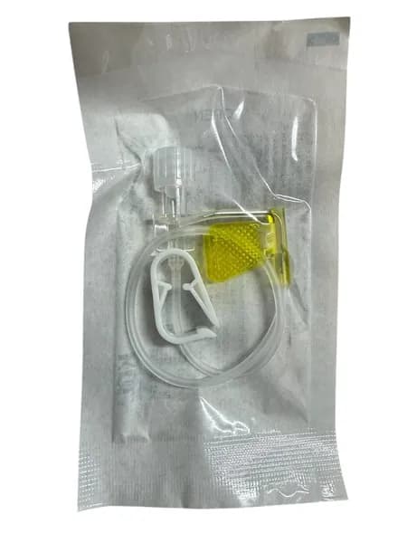 KDL Игла Губера с крыльями и инфузионной линией (20G (0,9 мм) х 25 мм, HN2025)
