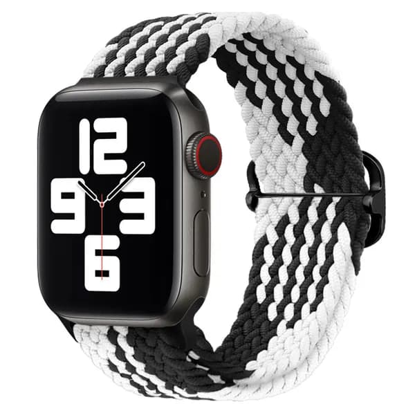 Плетеный ремешок-петля для Apple watch Ultra 49 мм 44 мм 45 мм 42 мм 41 мм, нейлоновый эластичный ремень для iWatch серии 9 8 7 6 5 4 se 3