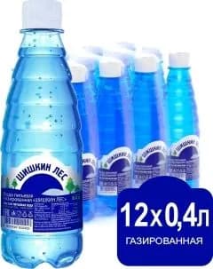 Шишкин лес вода газированная 0,4 л*12шт