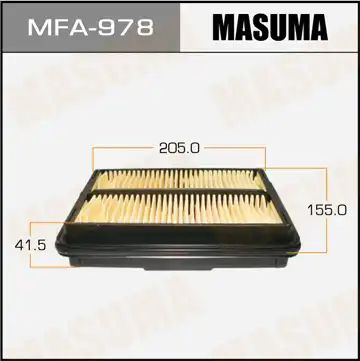 Фильтр воздушный masuma mfa-978