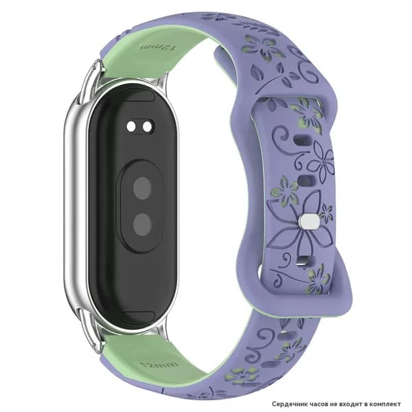 двухцветный силиконовый ремешок для Xiaomi MiBand 10/9, спортивный водонепроницаемый ремешок для Xiaomi Band 8