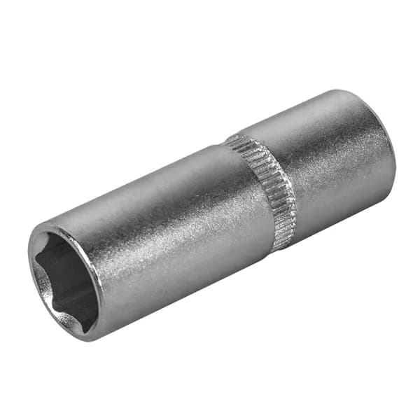 Головка торцевая глубокая КОБАЛЬТ 1/4", 12 мм, Cr-V (1 шт.)