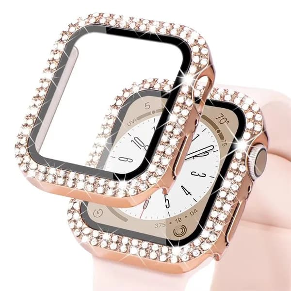 Чехол на умные часы Apple Watch 40мм/41/44/45, Чехол для Apple watch series 4 5 6 7 8 9 SE, Противоударный тонкий бампер с защитой от повреждений, грязи и отпечатков