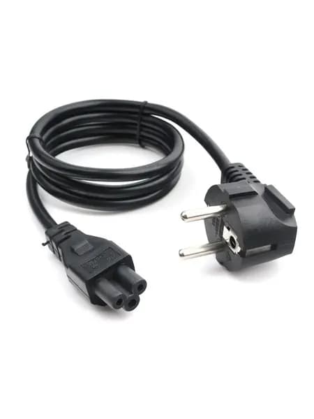 Кабель питания, сетевой шнур для ноутбука, монитора, C5, 3pin, 220V, 1.5 метра, чёрный