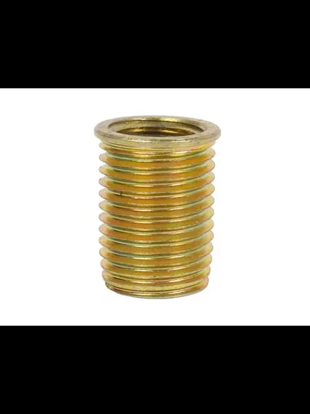 Футорка резьбовая M10x1.25xM12x1.25-L17 мм углерод. сталь