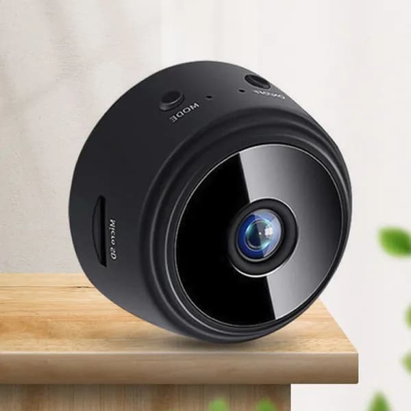 WiFi-камера мини для наблюдения за питомцами и младенцами, 1080p, ночное видение, магнитный крепёж