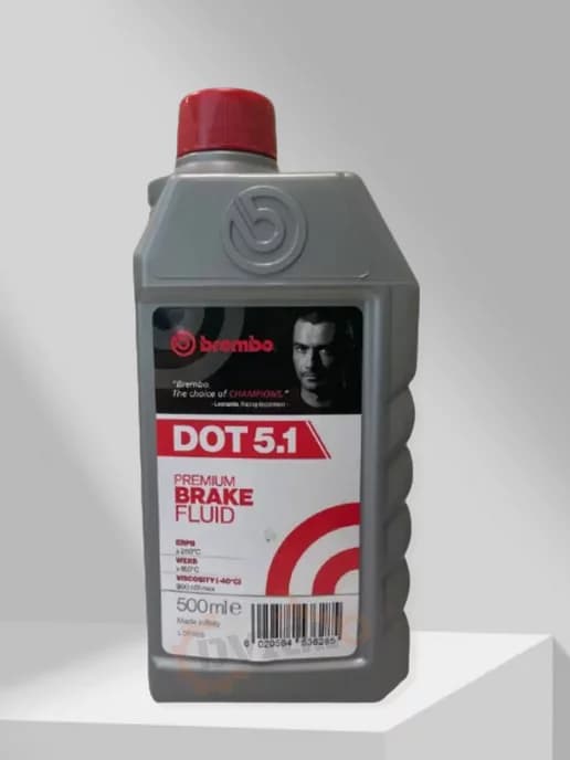 DOT5.1 тормозная жидкость Brake Fluid 0.5л