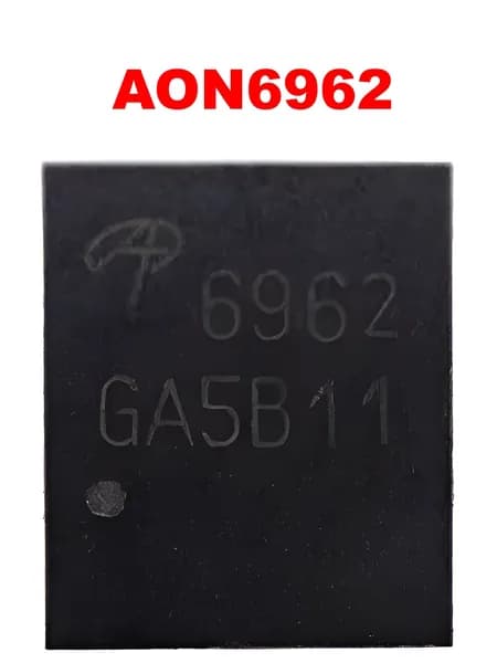 Микросхема AON6962 Dual N-Channel MOSFET 30V 30A DFN5x6A
