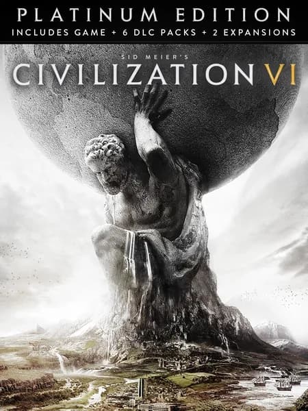 Игра Sid Meier's Civilization VI : Platinum Edition, код активации для PC(ПК), Русская озвучка, Steam