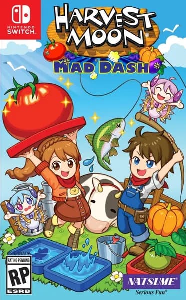 Игра Harvest Moon Mad Dash Switch Картридж на Nintendo Switch