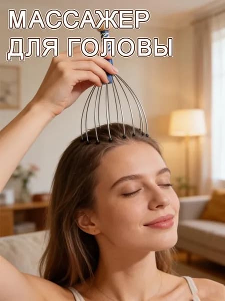 Массажер для головы Мурашка 1 шт.