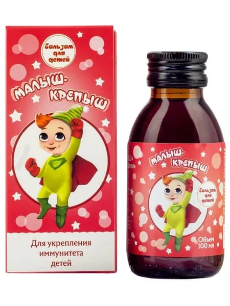 Алфит плюс Бальзам для детей Малыш-крепыш 100мл