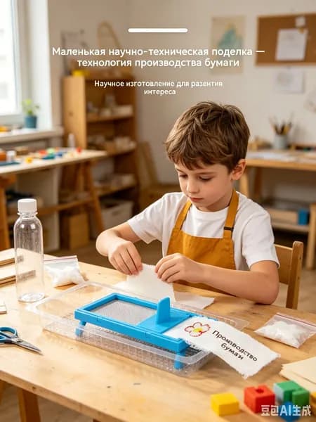 Набор для научных экспериментов, детские развивающие игрушки, упаковочные материалы ручной работы