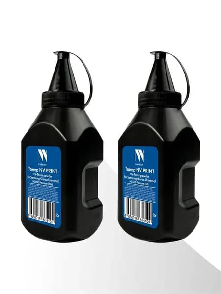 Тонер NV Print для Samsung/Xerox универсальный 100 гр. Комплект 2 шт.