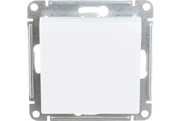 Systeme Electric AtlasDesign белый переключатель 1-клавишный, сх.6, 10АХ, механизм (ATN000161)-1 шт.