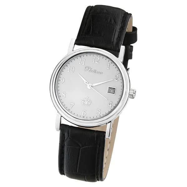 Мужские серебряные часы Platinor Витязь, арт. 50600.105