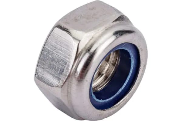 Гайка с контрящим кольцом DIN985 м10