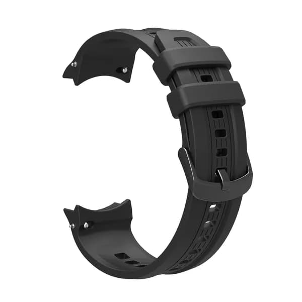 Подходит для силиконового ремешка Huami Amazfit Balance,22mm,Гипоаллергенный силикон,HE,черный