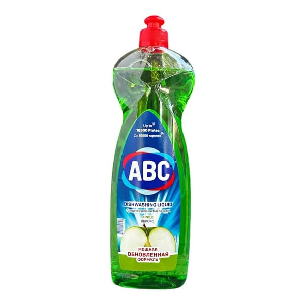 2 штуки Средство для мытья посуды ABC Яблоко , 2 штуки по 750г