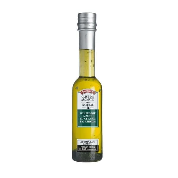 Оливковое масло Borges с базиликом, 200 мл