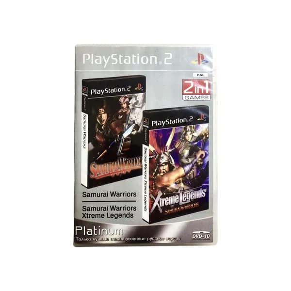 Игра PS 2 Сборник 2в1: Samurai Warriors / Воины-самураи - Samurai Warriors, Xtreme Legends - (Приключения, Слешер, Koei, 2004)
