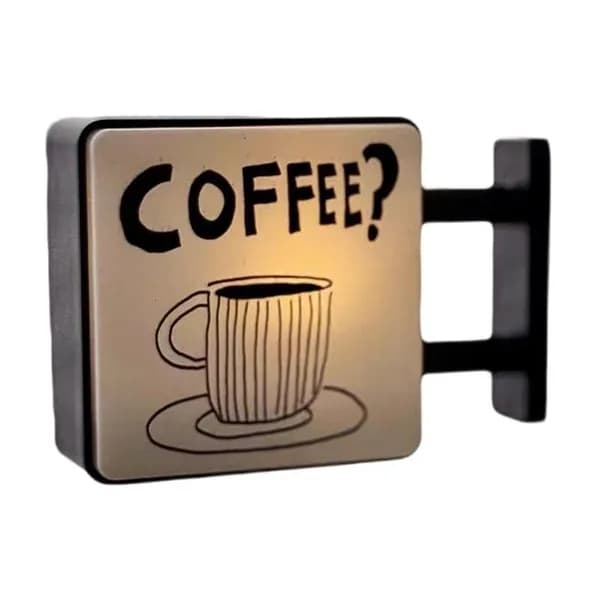 Светящаяся Наклейка на холодильник серии coffee series-G