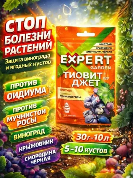 Средство для кустарников 2шт от оидиума и мучнистой росы