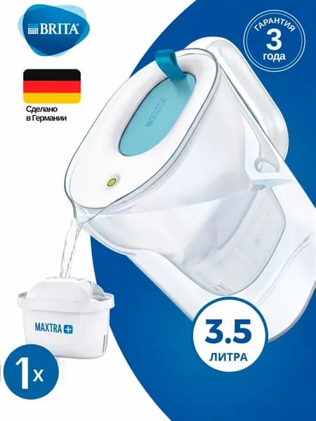Фильтр для воды кувшин Style 3,5 л, картридж Maxtra
