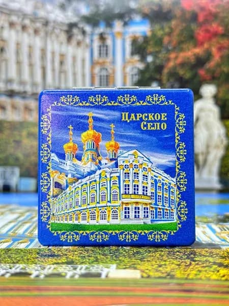 Зеркало двойное раскладное "Царское село"