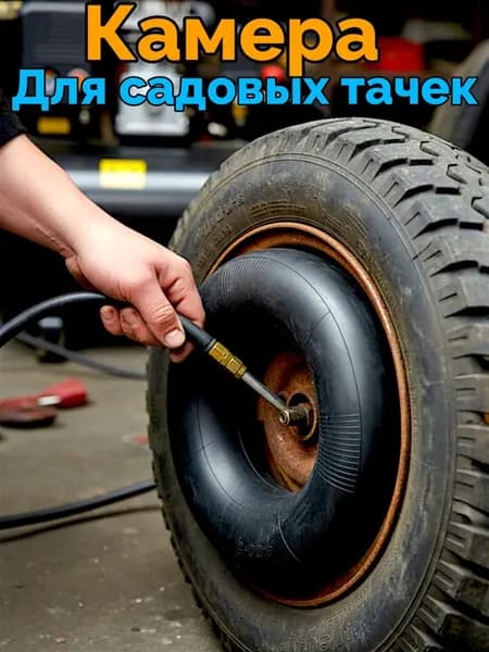 Камера для колеса тачки 4.00-8