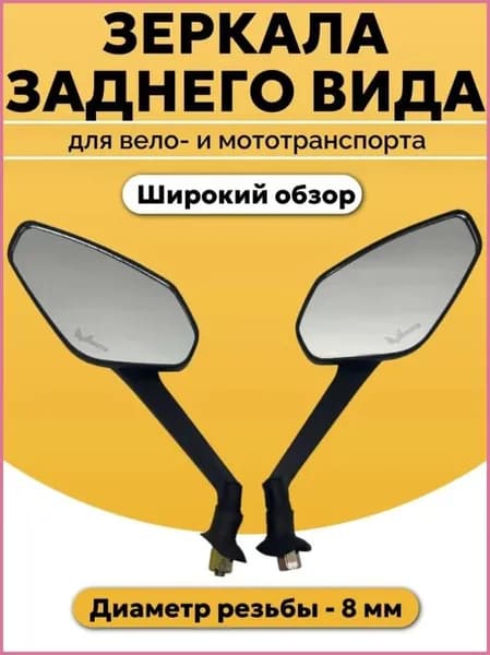 Зеркало заднего вида для электровелосипеда, самоката