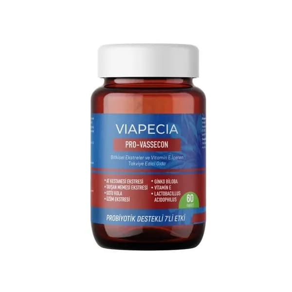 Viapecia Pro-Vassecon 60 Таблеток
