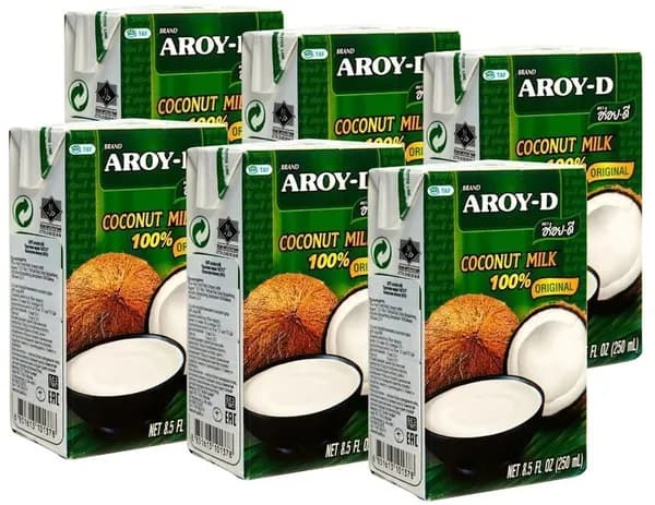 Кокосовое молоко AROY-D 0,25 л х 6 шт