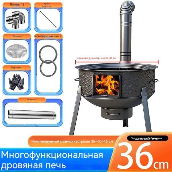 Дровяная печь