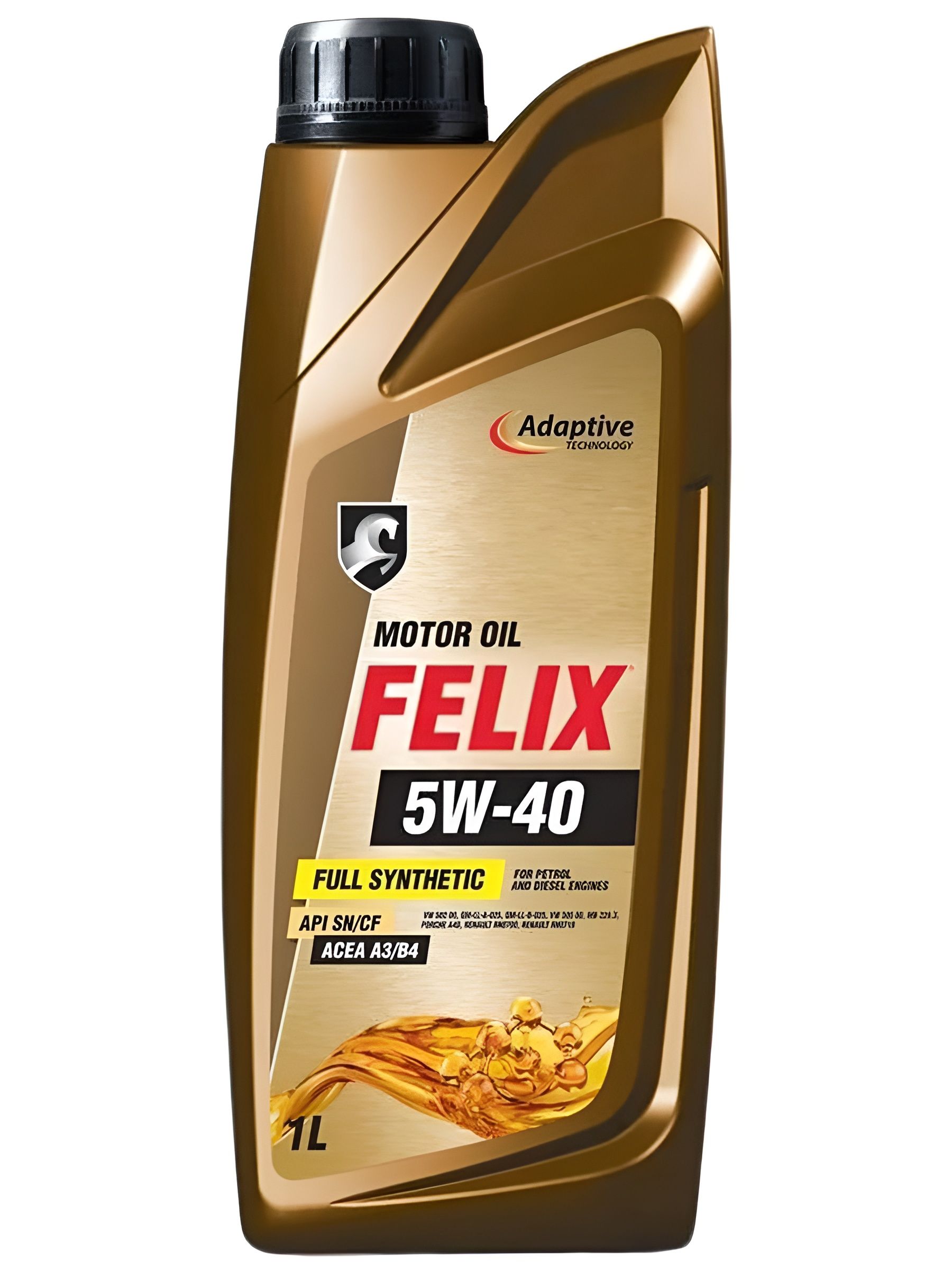 FELIX феликс 5W-40 Масло моторное, Синтетическое, 1 л