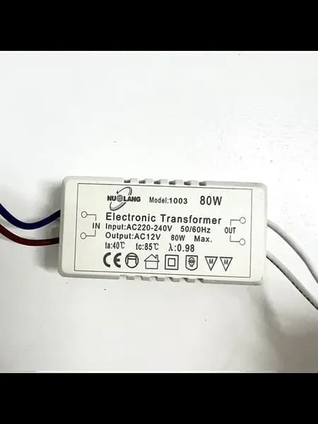 Электронный трансформатор NUOLANG 1003 80W 220V-12V
