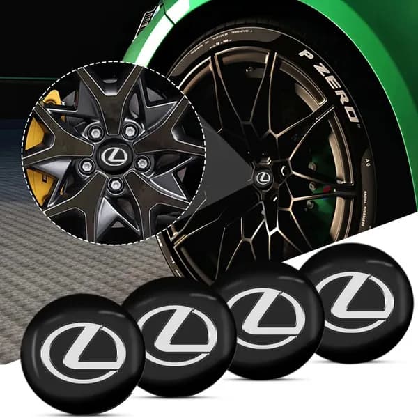 Лексус (LEXUS) автомобильных колпачков для ступиц диаметром 56 мм 4 шт