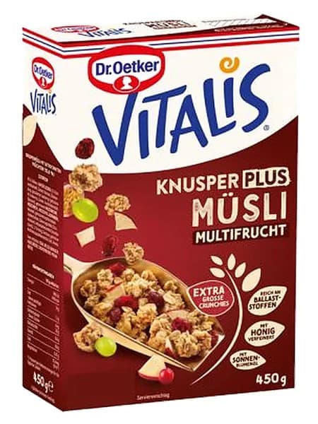 Dr. Oetker Виталис Сухофрукты