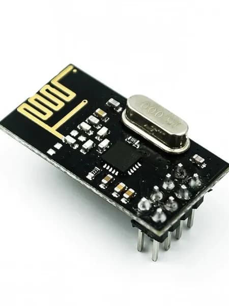 Черный беспроводной модуль NRF24L01 24L01 +